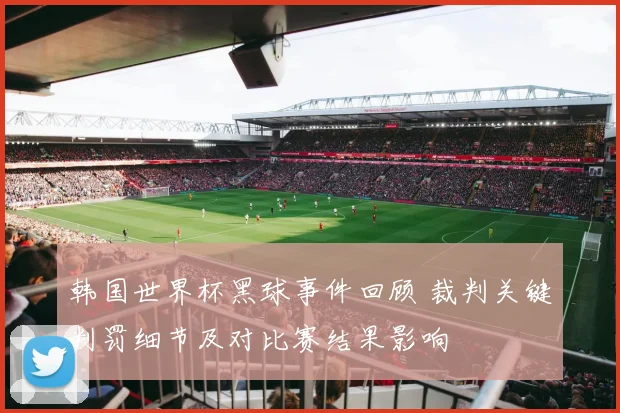 韩国世界杯黑球事件回顾 裁判关键判罚细节及对比赛结果影响